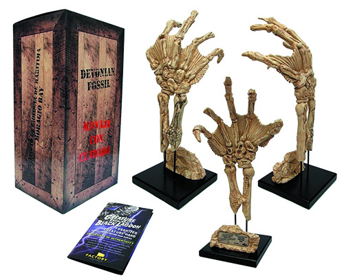 Factory Entertainment's Fossil Creature Hand Prop Replica!