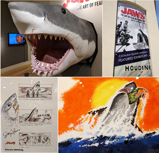 Joe Alves/Jaws exhibit - Catalina Island Museum