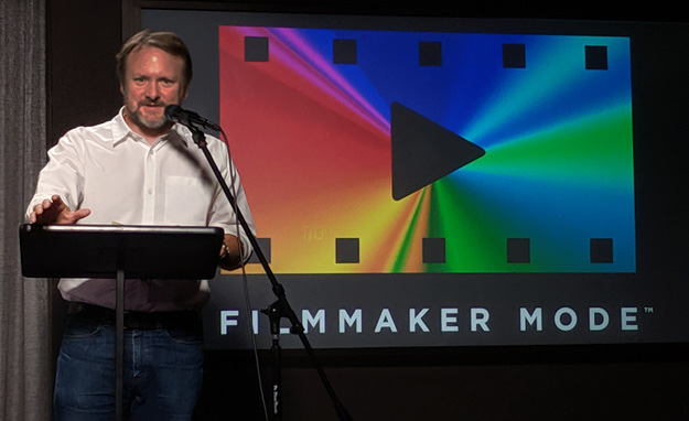Rian Johnson on Filmmaker Mode