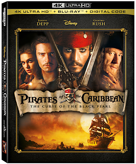 Pirates of the Caribbean: The Curse of the Black Pearl (4K Ultra HD)