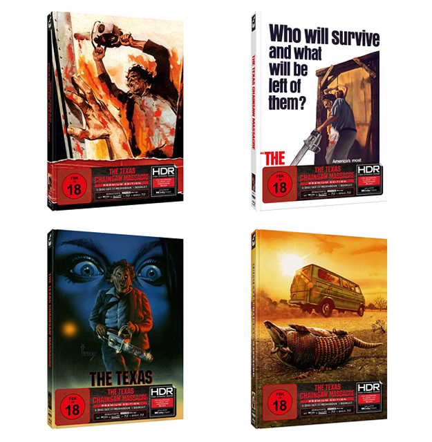 Turbine's The Texas Chainsaw Massacre (German 4K Ultra HD SKUs)