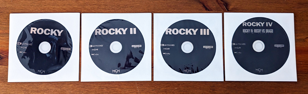 Rocky: The Knockout Collection 4K replacement discs