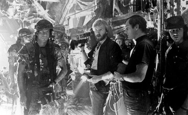 On the set of Aliens