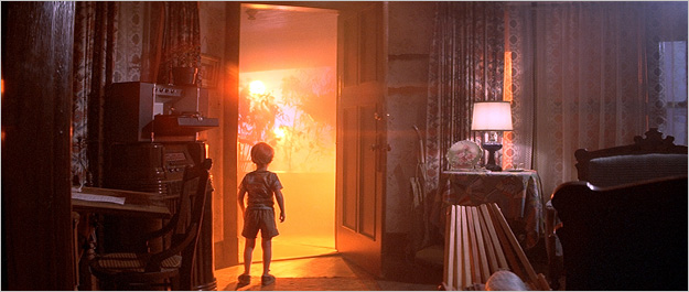 A scene from Close Encounters of the Third Kind