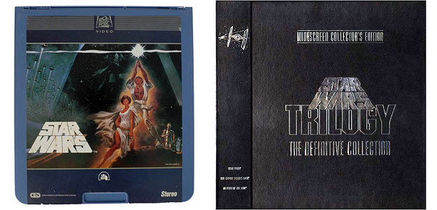 Star Wars - CEV & early Laserdisc