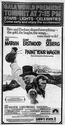 paintyourwagon newspaper ad