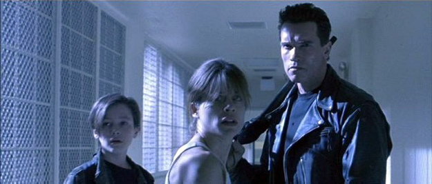 A scene from Terminator 2