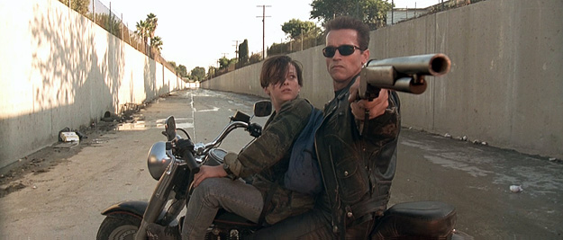 A scene from Terminator 2