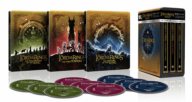 The Lord of the Rings Best Buy Steelbook (4K Ultra HD)