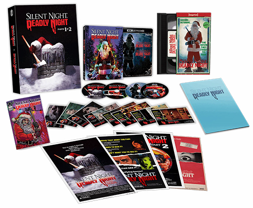 Silent Night, Deadly Night: Parts 1 & 2 (4K Ultra HD)