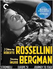 3 Films by Roberto Rossellini Starring Ingrid Bergman (Criterion Blu-ray Disc)