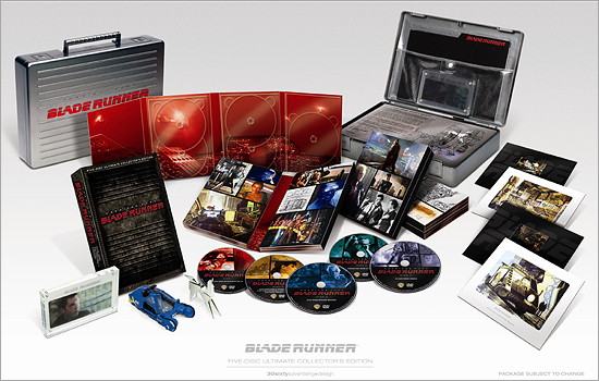 Blade Runner: The Final Cut – Five-Disc Ultimate Collector’s Edition contents