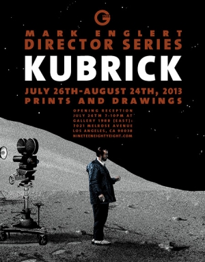 Mark Englert&#039;s Stanley Kubrick artwork
