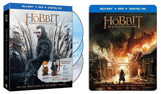 The Hobbit: The Battle of the Five Armies - Retail exclusive BDs