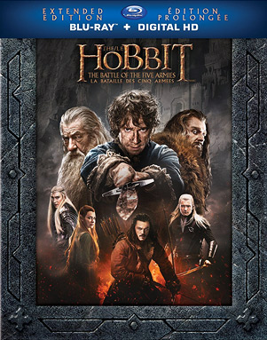 The Hobbit: The Battle of the Five Armies - Extended Edition (Canadian Blu-ray Disc)