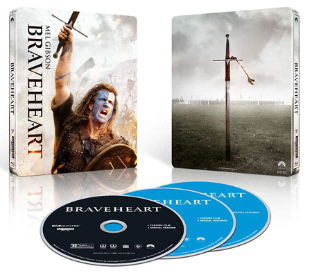 Braveheart: Steelbook (4K Ultra HD)