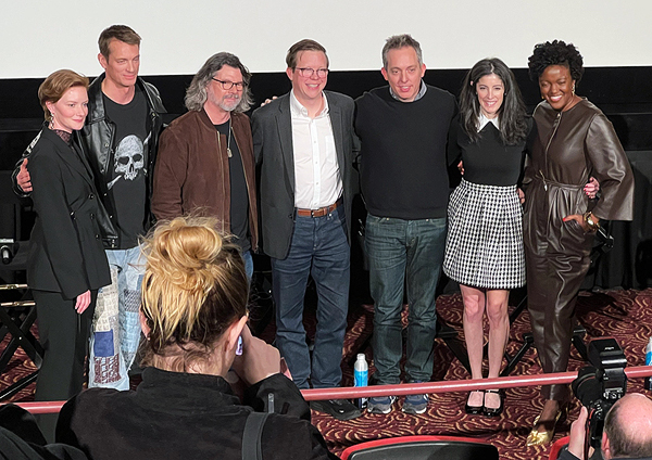 The cast and crew of For All Mankind