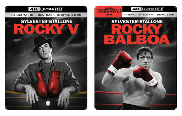 Rocky V & Rocky Balboa (4K Ultra HD Steelbook)