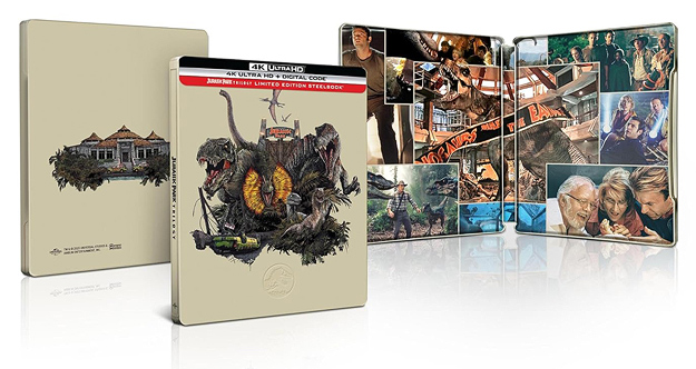 Jurassic Park Trilogy: Limited Edition (4K Steelbook)