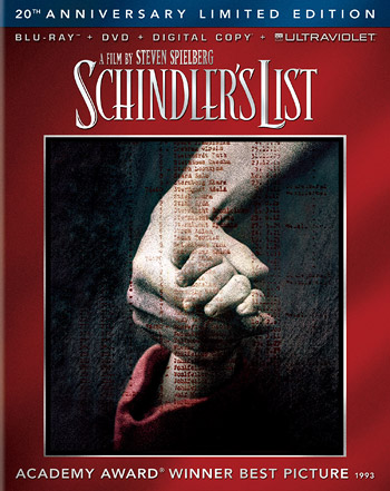 Schindler's List: 20th Anniversary Edition (Blu-ray Disc)