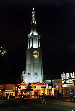 Batman Westwood Village (photo by Bill Gabel)
