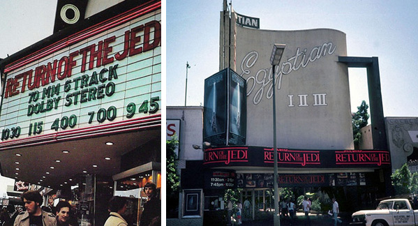 More original screenings of Return of the Jedi in 1983