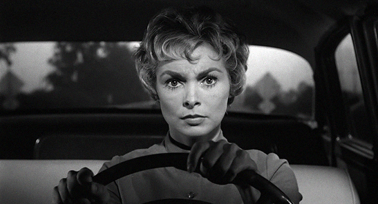 Janet Leigh in Psycho