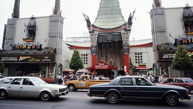 Raiders at the Chinese Theater