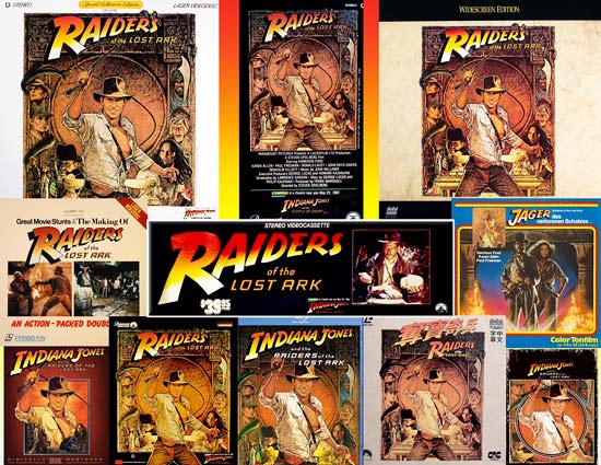 Raiders of the Lost Ark on home video