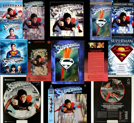 Superman on home media