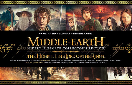 Middle-Earth: 31-Disc Ultimate Collector’s Edition (4K Ultra HD)