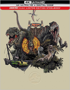 Jurassic Park Trilogy (4K Ultra HD Steelbook)