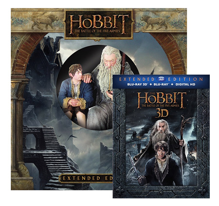 The Hobbit: The Battle of the Five Armies - Extended Edition (Blu-ray 3D WETA Amazon exclusive)