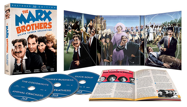 The Marx Brothers Silver Screen Collection - Restored Edition (Blu-ray Disc)