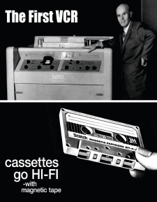 The First VCR + Cassettes Go Hi-Fi (Blu-ray)