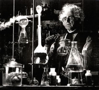 Bill in his Lab