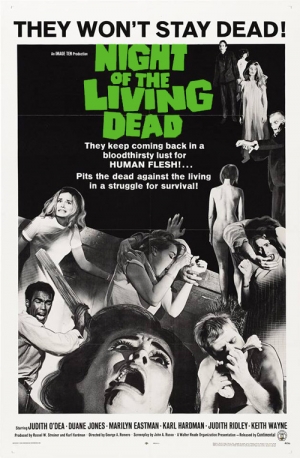 Night of the Living Dead one sheet